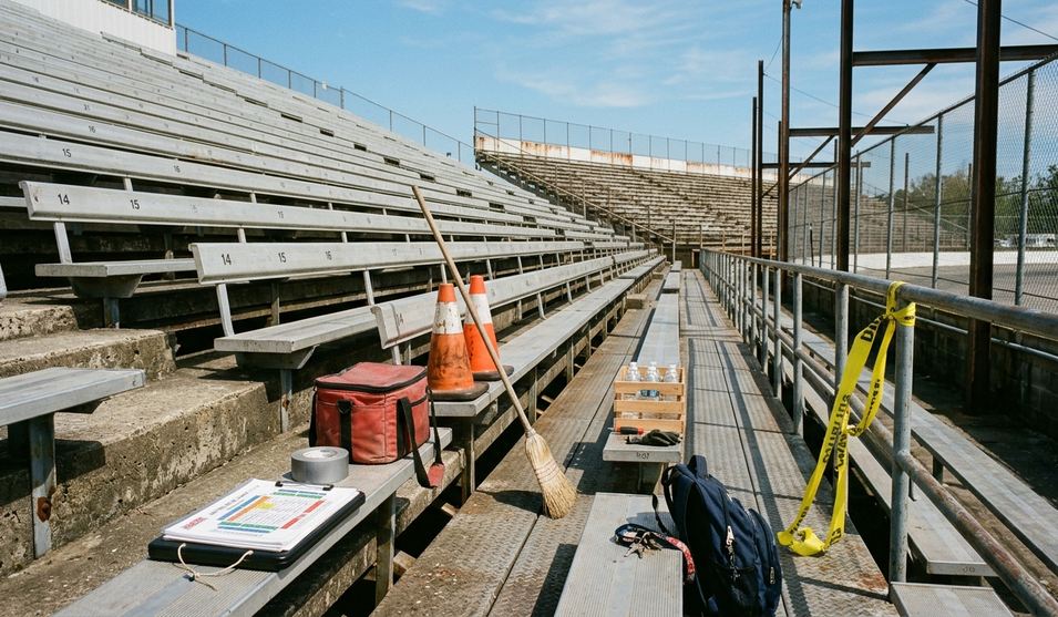 Image showing grandstand