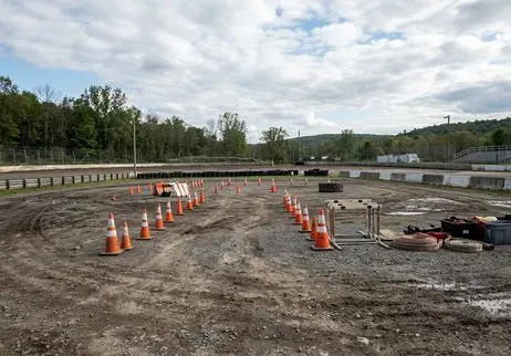 Track visitor information concept